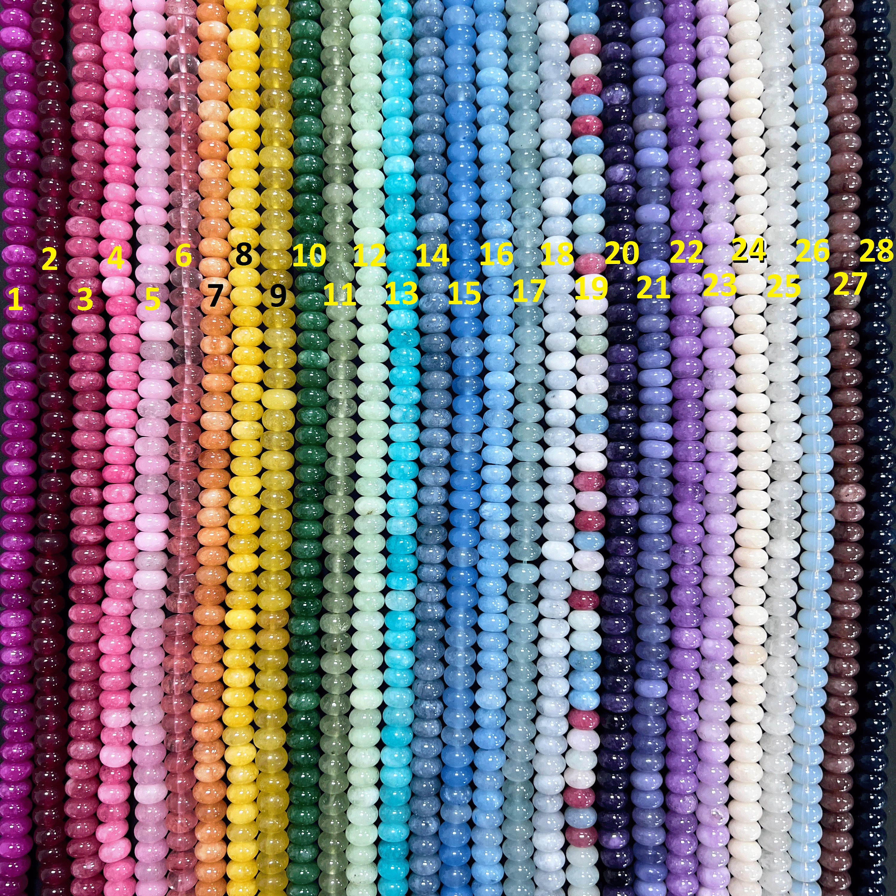 Big Bead Necklace - Etsy Singapore