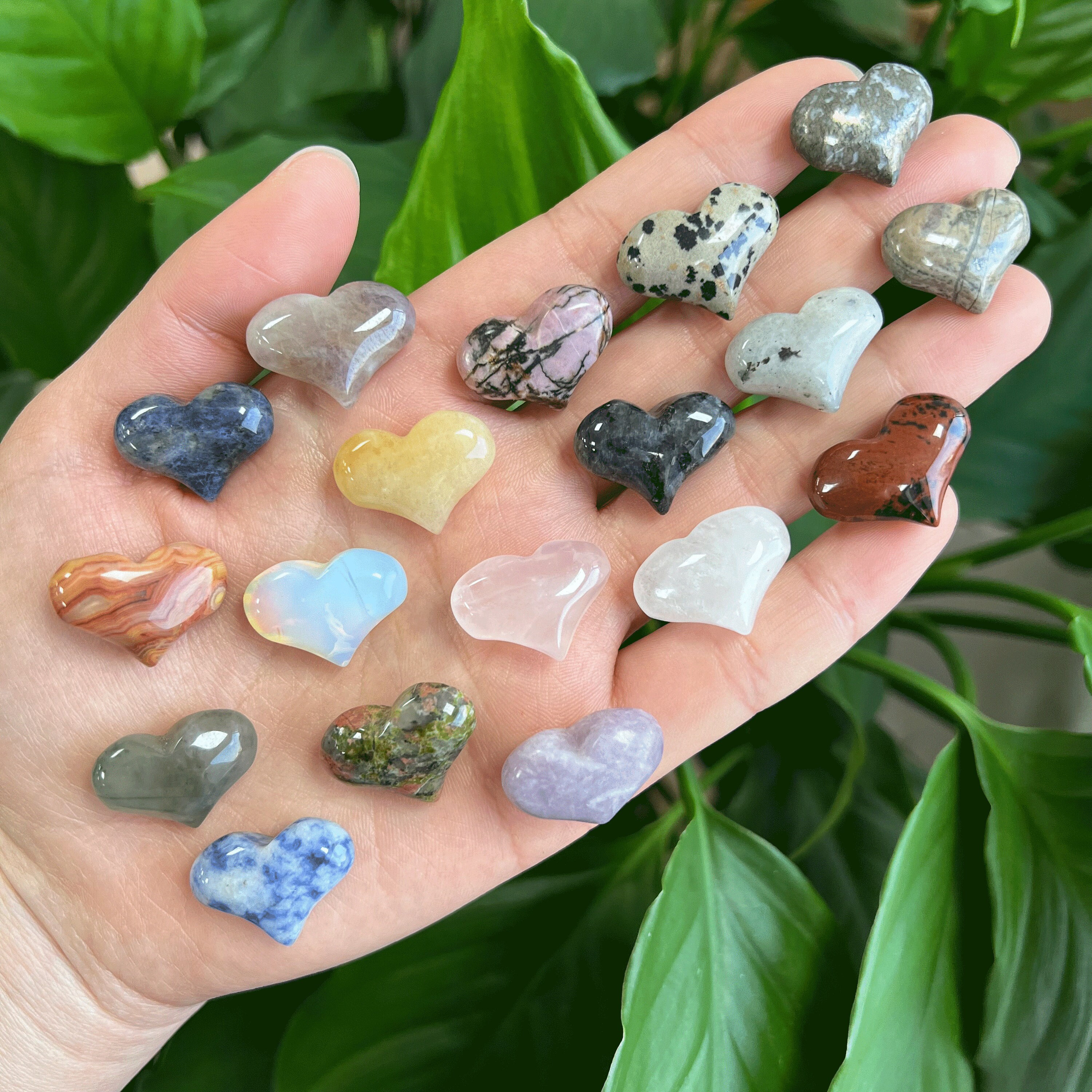 Crystal Hearts | Healing Crystals In Rose Quartz, Amethyst & More - Foto 11