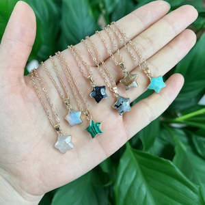 Mini Star Crystal Pendant Necklace