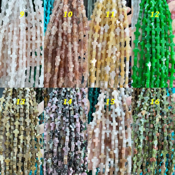 PERLINE SFUSE CON Barra Rettangolare In Pietra Preziosa Di Diaspro - Foto 10