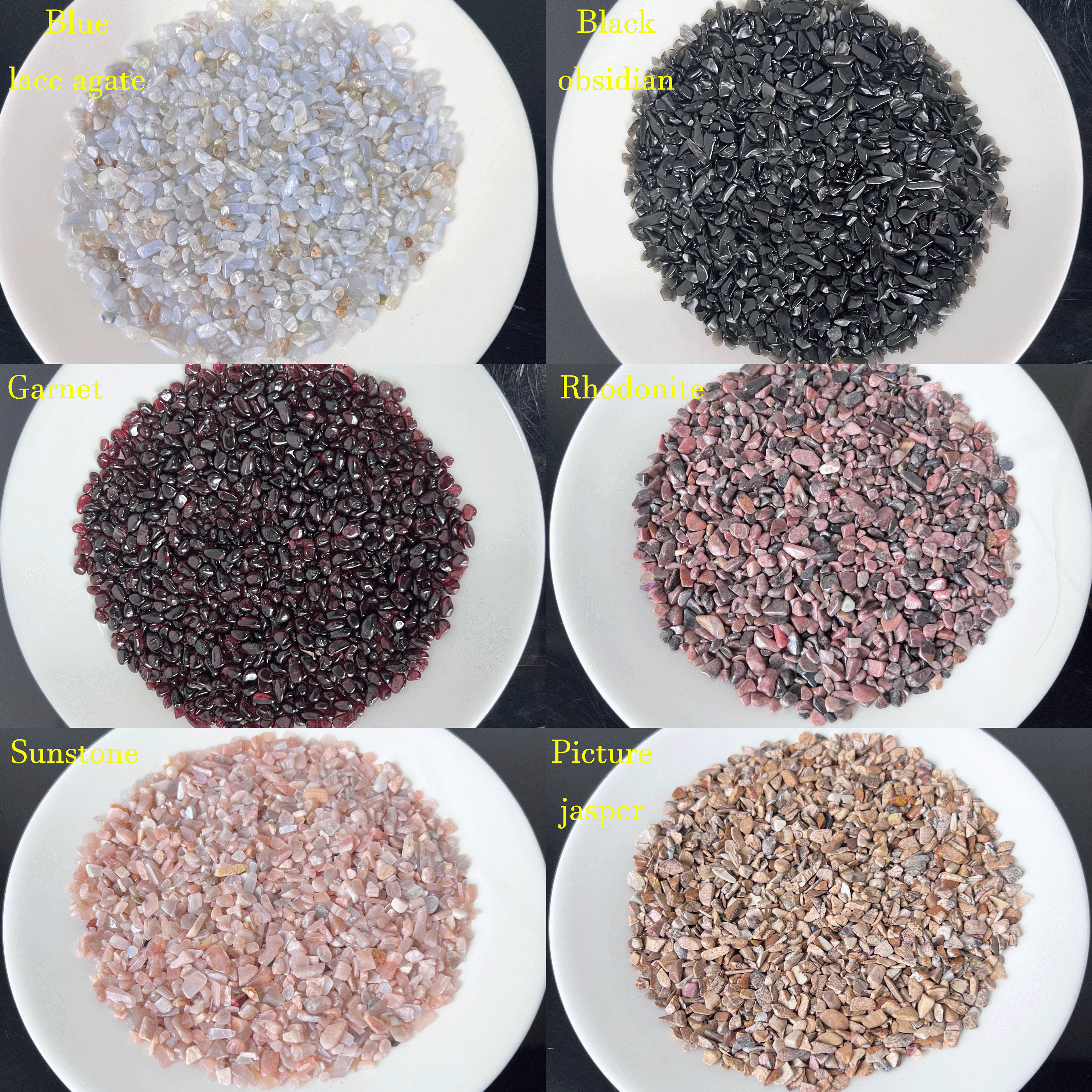 Mini Crystal Chips Bags Bulk Gemstone Chips Undrilled Stone Etsy