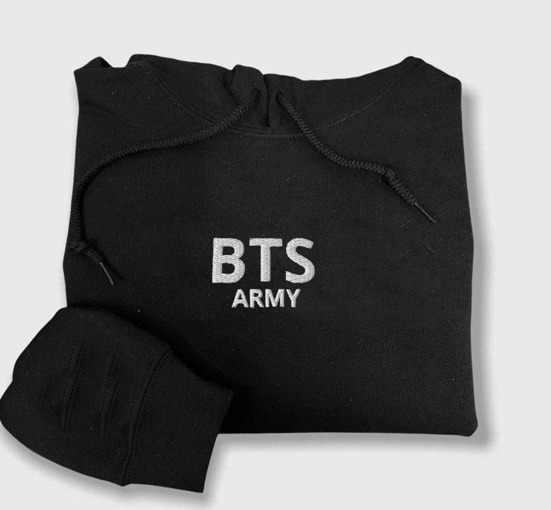 BTS Army Korean Pop Fathers Day Embroidered Shirt BTS Etsy