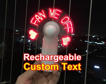 Ventilador LED, Ventilador personalizado, Ventilador de mano personalizado, Ventilador de mano, Mini ventilador, Ventilador de mano iluminado, Ventilador portátil