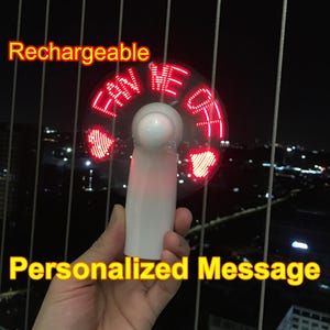 Ventilador LED, Ventilador personalizado, Ventilador de mano personalizado, Ventilador de mano, Mini ventilador, Ventilador de mano iluminado, Ventilador portátil