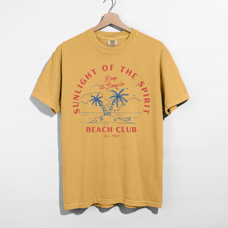 Retro Sunlight of the Spirit Recovery Shirt, Sobriety Tee