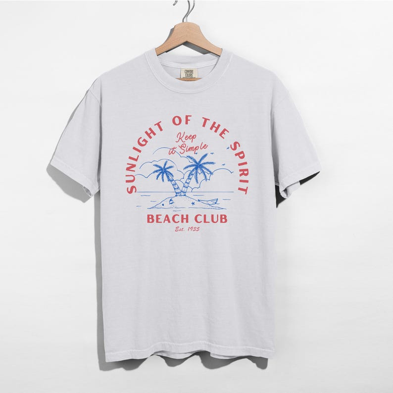 Retro Sunlight of the Spirit Recovery Shirt, Sobriety Tee