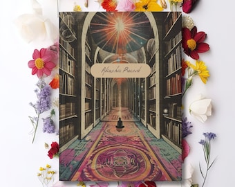 Caderno de Registro Akáshico - Diário de Arte Espiritual para Despertar, Cura e Crescimento, Presente Perfeito para Entusiastas da Espiritualidade