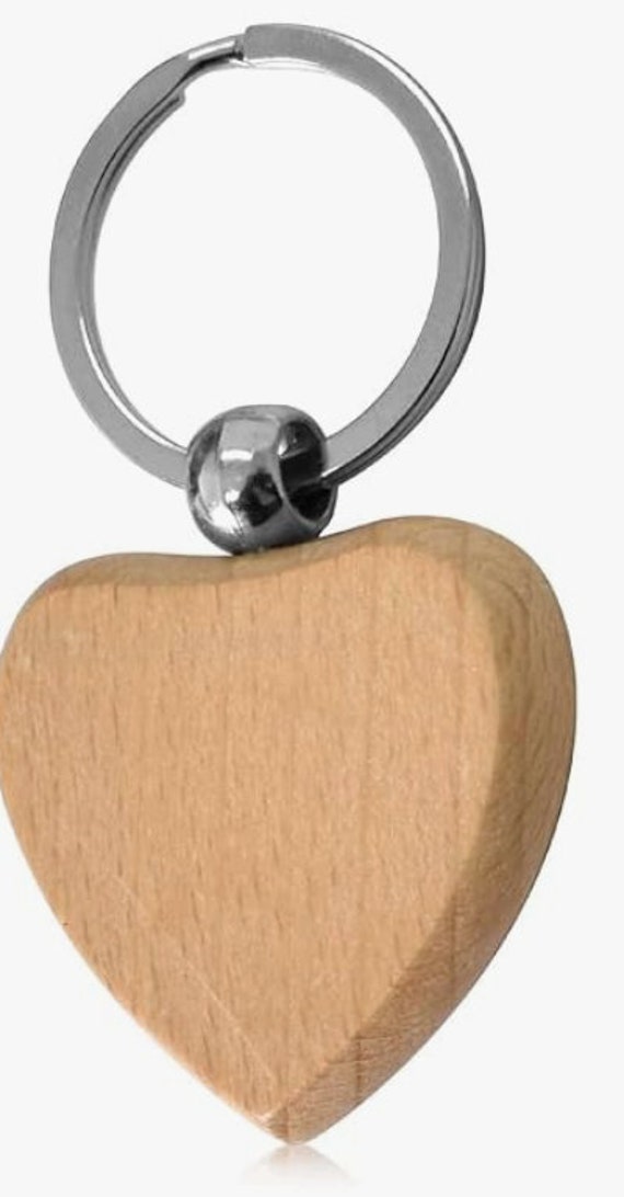 100 Cuori Di Legno Naturali Per Decorazioni - Per Matrimoni, Compleanni, DIY | Ideali Per Pittura E Craft