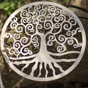 Tree of life, wooden wall decoration, tree of life, geometry sacred spirituality symbol of meditation, esoteric gift