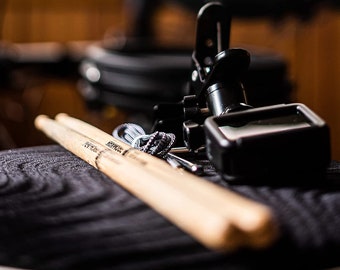 Custom Engraved Sticks 5A Birthday Gift for Drummer Teachers Wooden Students