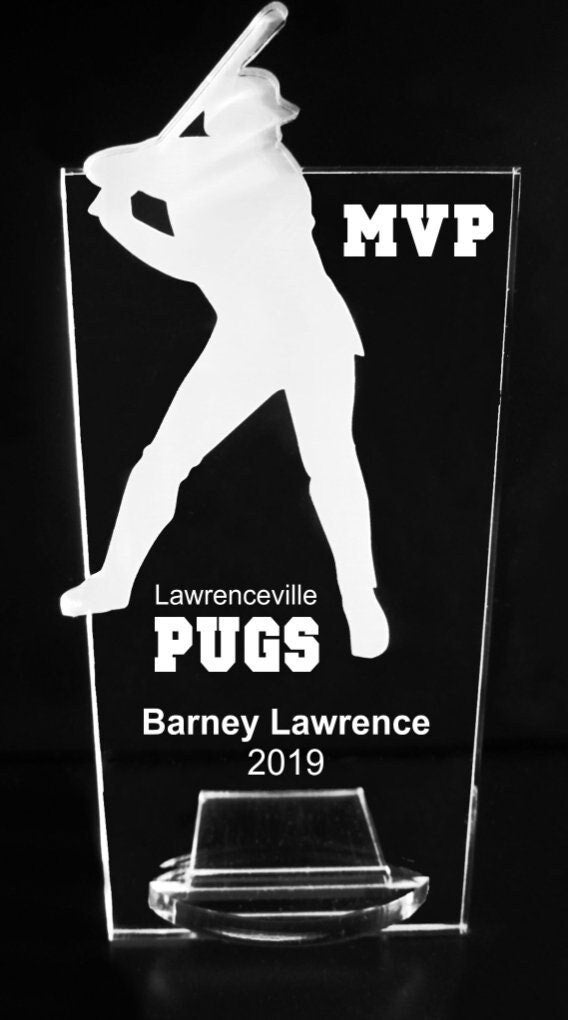 Baseball award. cheap plexiglas trophy Mini prize acrylic laser engraved custom award cup baseball prize