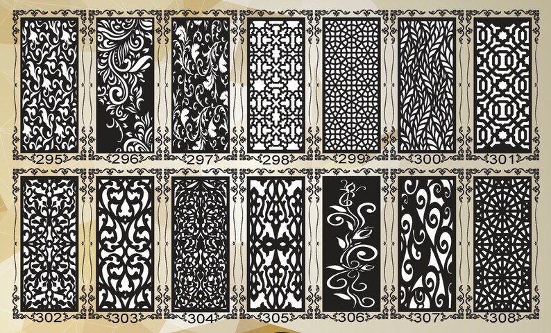 Pannello Decorativo In MDF Traforato Al Laser 100x200 Cm, Griglia 3 Mm, Per Radiatore, Divisorio O Quadro Fai-da-te