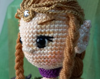Elf Doll Amigurumi Crochet Pattern, Halloween Gift (PDF Pattern)