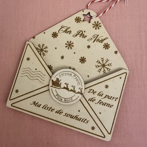 Envelope list to Santa Claus