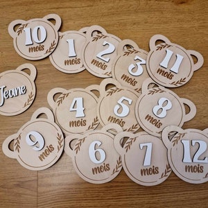 Cartes étape bébé