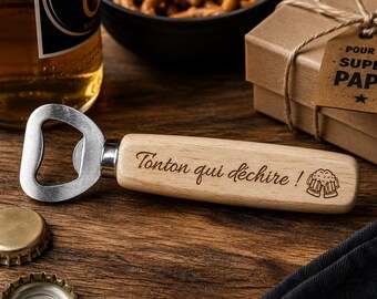 Custom bottle opener