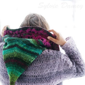 CROCHET hood PATTERN, "Floraison" elf fairy pixie hat tutorial in pdf for men, women and kids image 7