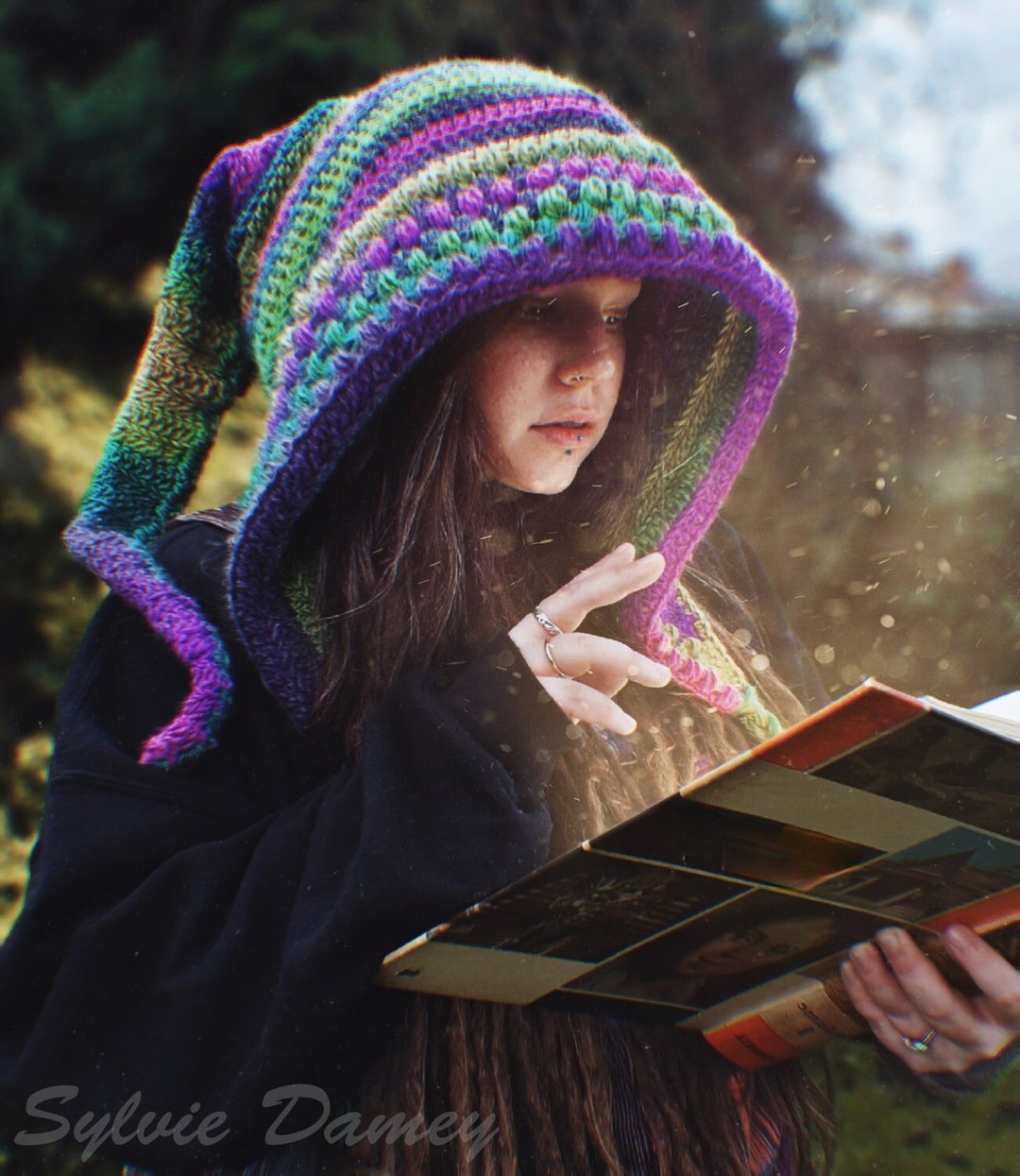 CROCHET Long Hood PATTERN, 