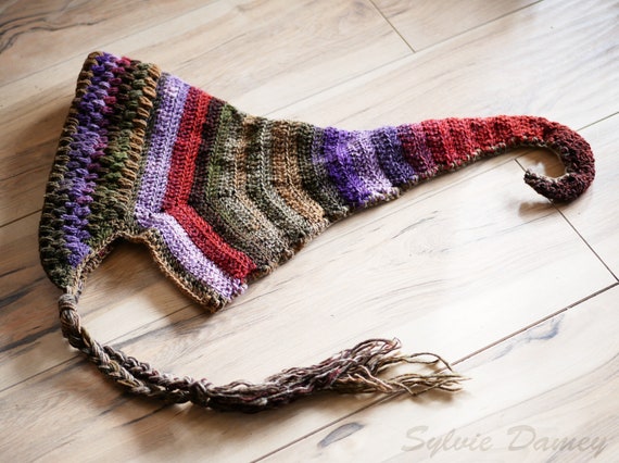 CROCHET Long Hood PATTERN,  display picture 1