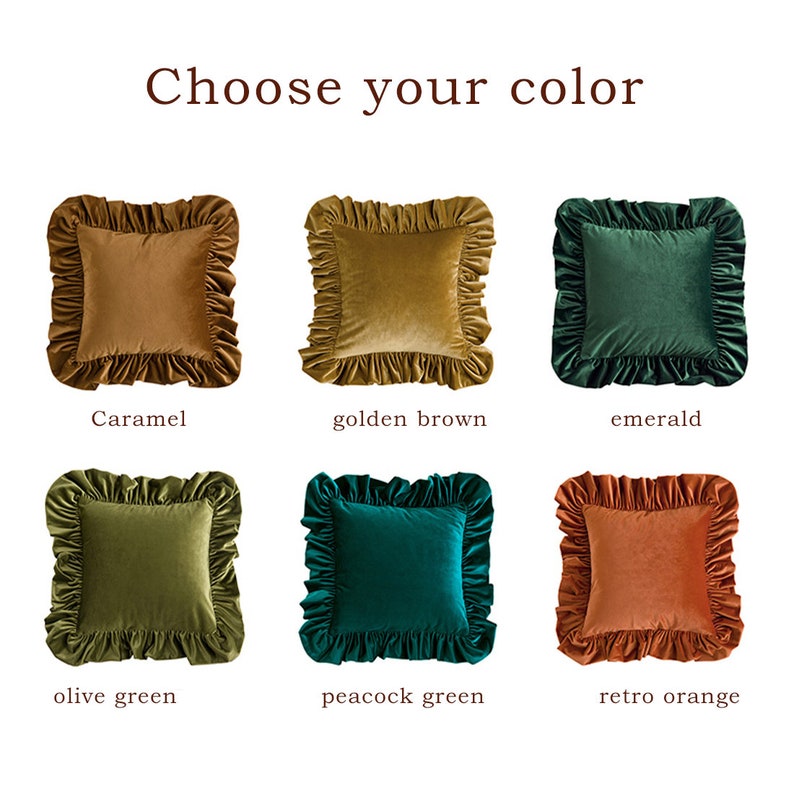 Velvet Throw Pillow Cover Classic Victorian Design Bench Etsy