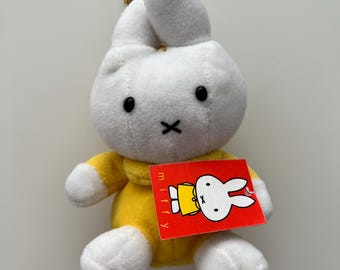 Vintage Miffy Plush Miffy Plushy Miffy Stuffed Toy Miffy Keychain Miffy Keyring Miffy Trinket Miffy Bag Charms Trinketcore Japanese Trinkets