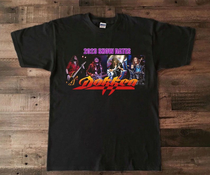 Dokken Tour July 2023 Tshirt Dokken 2023 Show Dates Tshirt Etsy