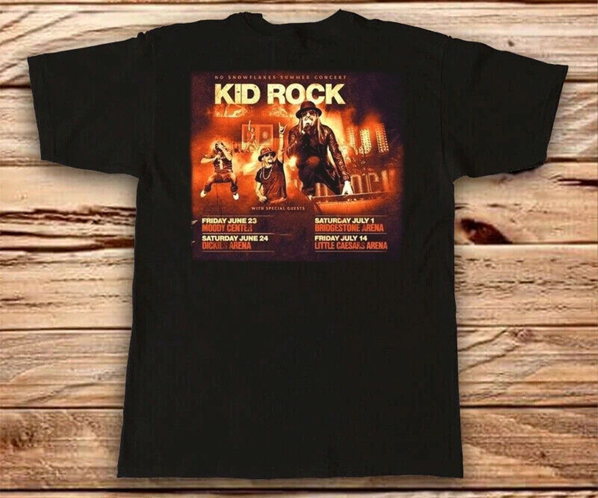 Kid Rock World Tour 2023 Tshirt Kid Rock Tour US 2023 Shirt Etsy