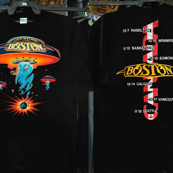 Boston Band T Shirt Etsy