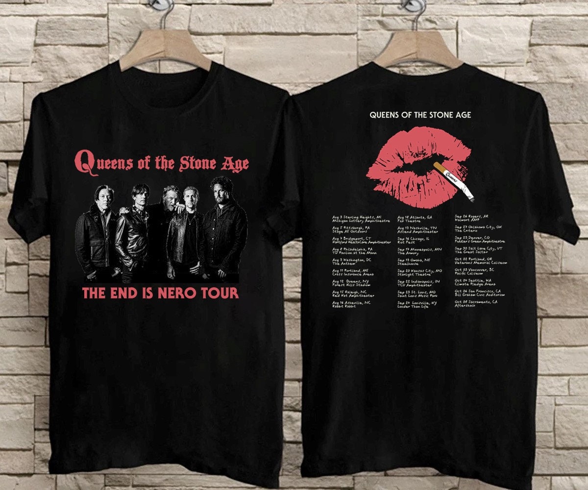 Queens of the Age the is Nero 2023 T-shirt Etsy
