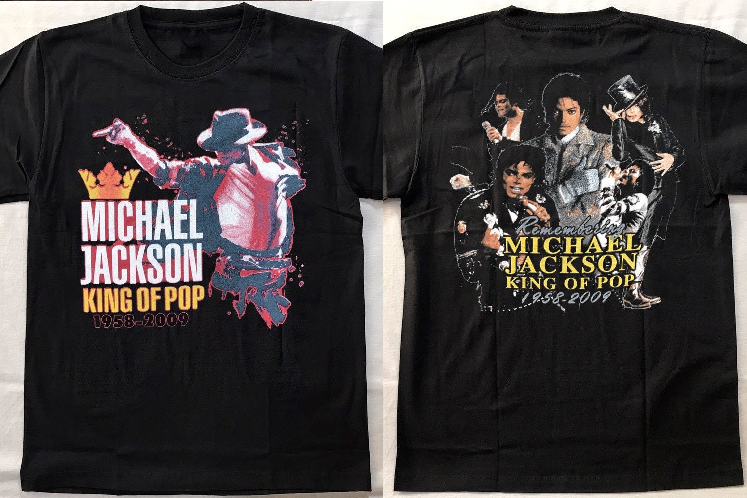 MJ Michael Jackson T-Shirt Have You See My Childhood Unisex Loose-Fit Cotton