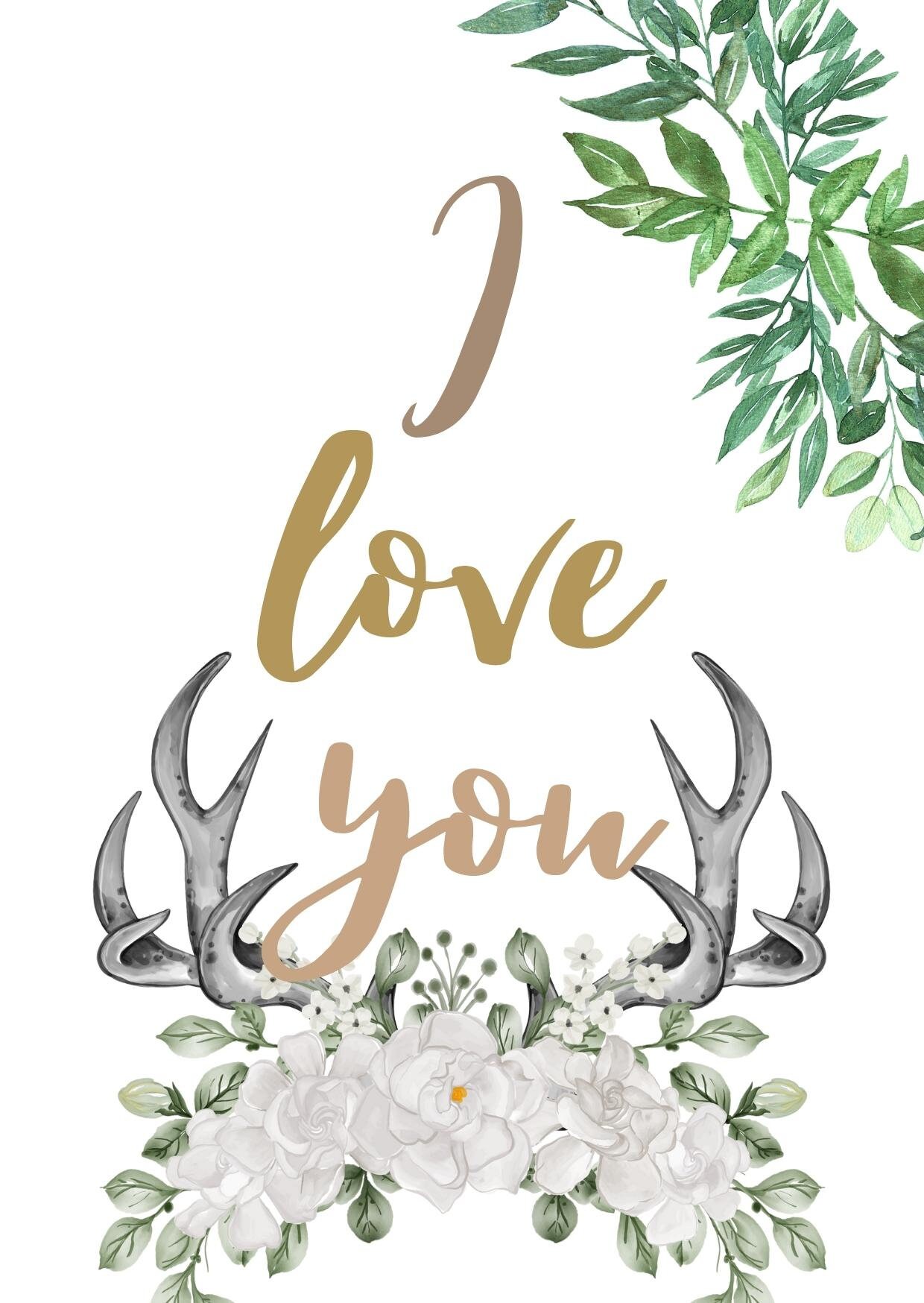 30 Baby Milestone Cards Forest Deer for Boys and Girls in a Gift Box ...