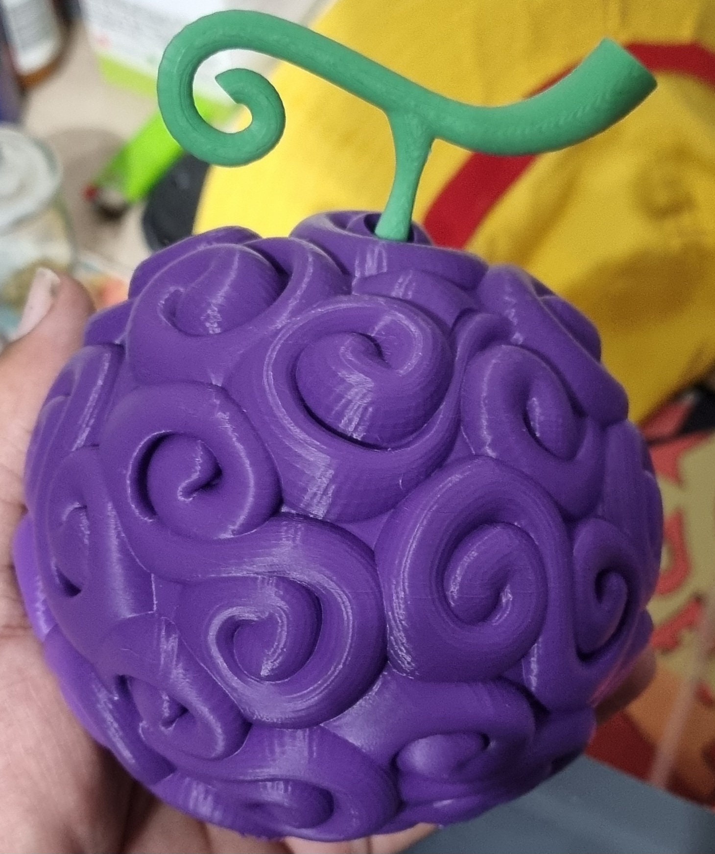 I have been printing Devil Fruits in my new 3D printer : r/OnePiece