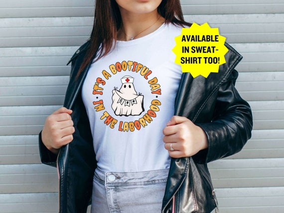 Laborhood Shirt, Halloween Labor Nurse, Halloween Nurse Sweatshirt, Ghost Nurse Shirt, Spooky Nurse Shirt, Labor and Delivery Nurse