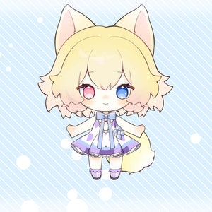 Individuell angefertigter Vtuber - girl vtuber model - Ganzkörper/Vollständig manipulierter Live2D Avatar fertig