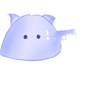 Customized Vtuber - Slime vtuber model - Fully Body/Fully rigged Live2D Avatar finished