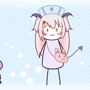 CUSTOMIZABLE VTUBER LIVE2D Anime Kunst Komission Live 2D Modell | Anime Charaktere Modell | Vollständig getakelt und fertig