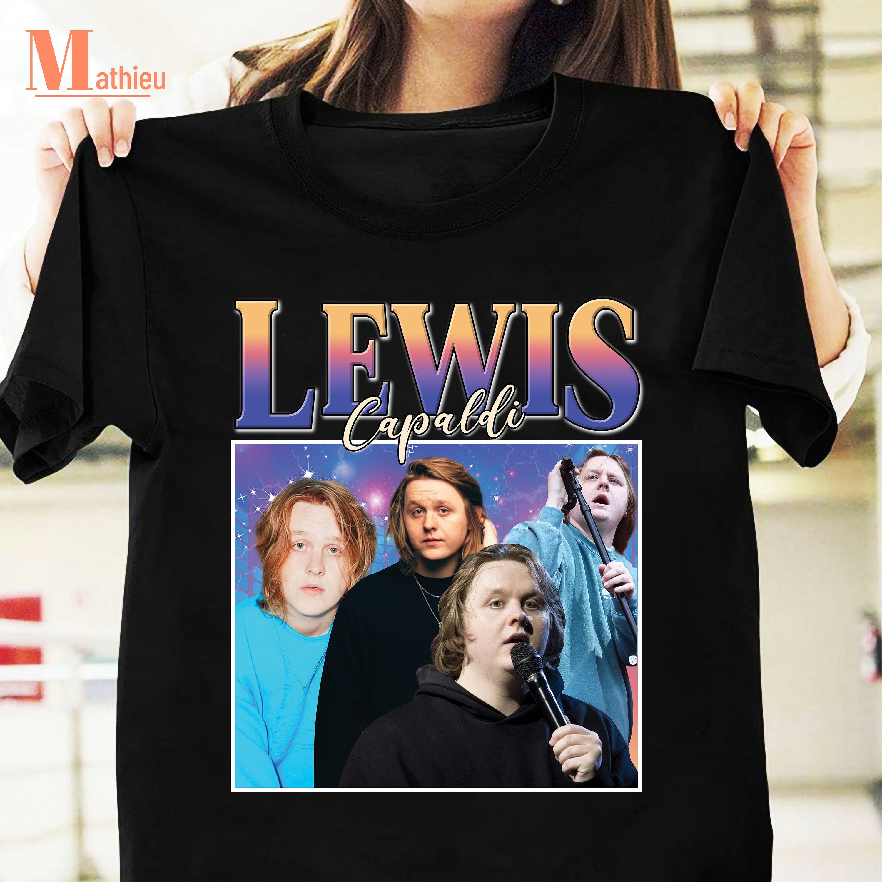 Discover Lewis Capaldi Vintage T-Shirt