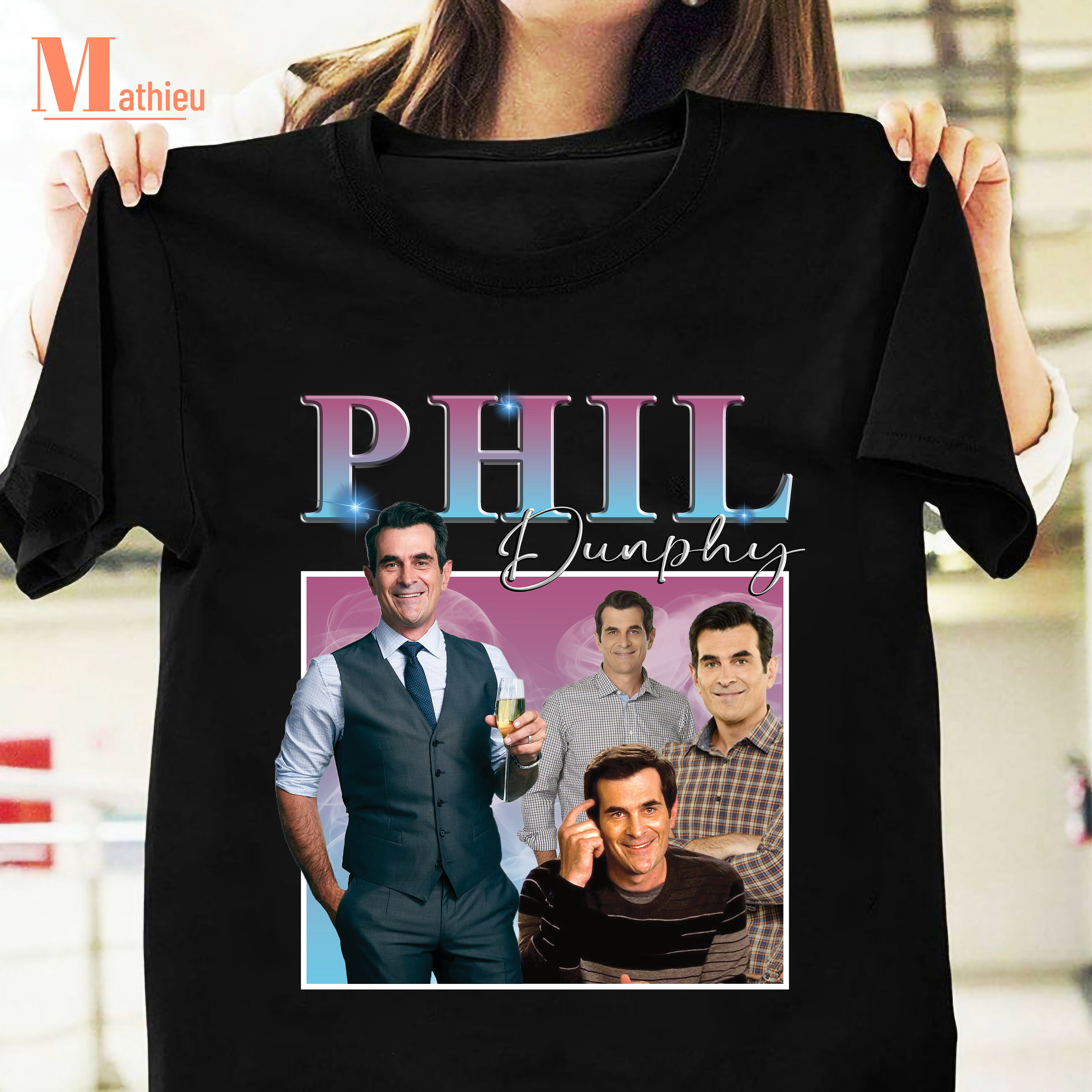 Phil Dunphy Homage Tshirt Modern Family Shirt Modern Family Etsy