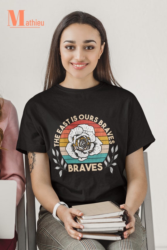 MathieuBerGougnoux The East Is Ours Braves Vintage T-Shirt, Champions Division Shirt, Baseball Lovers Shirt, East Braves Shirt, Baseball Player Shirt