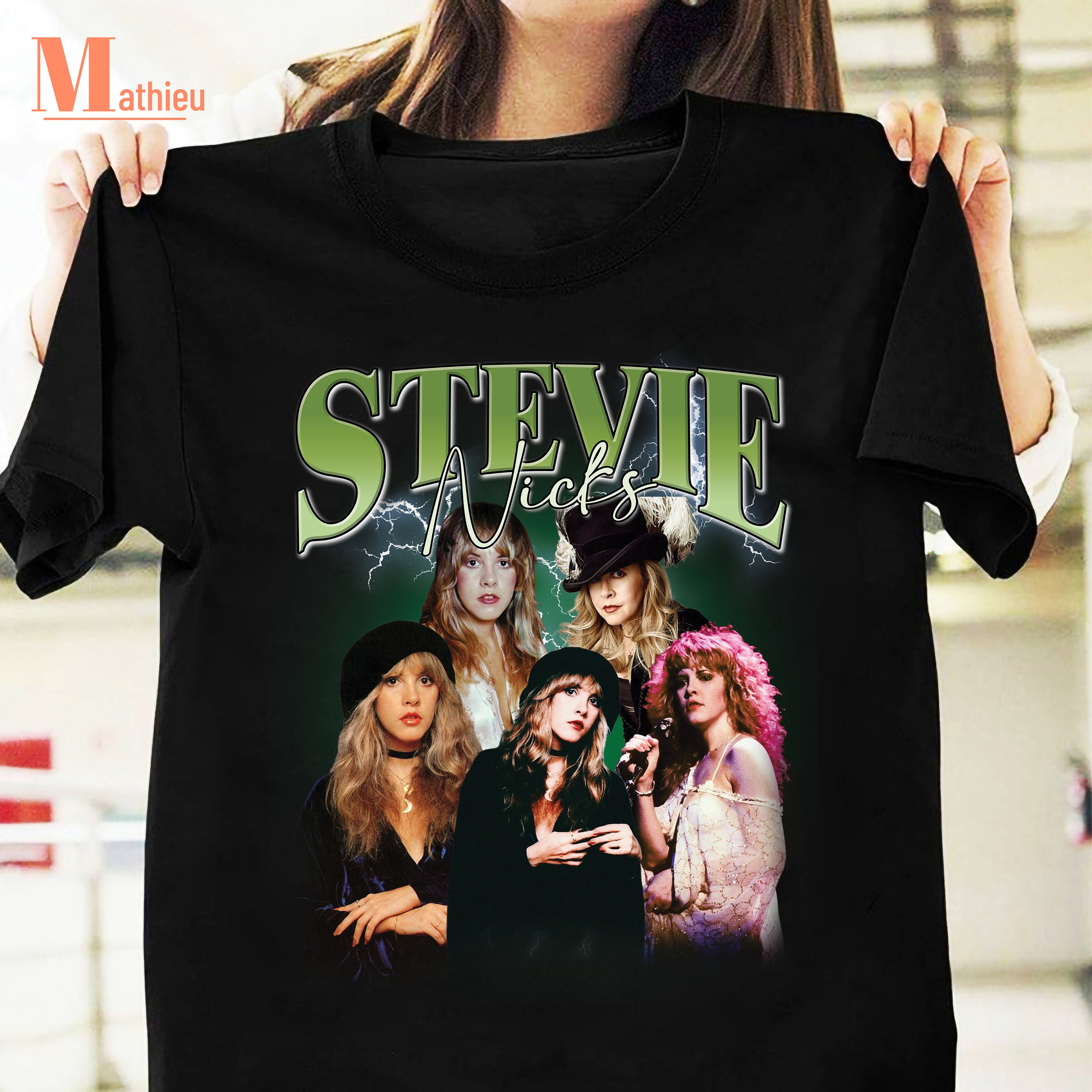 Discover Stevie Nicks Homage Vintage, Gypsy Girl Fleetwood Mac T-Shirt