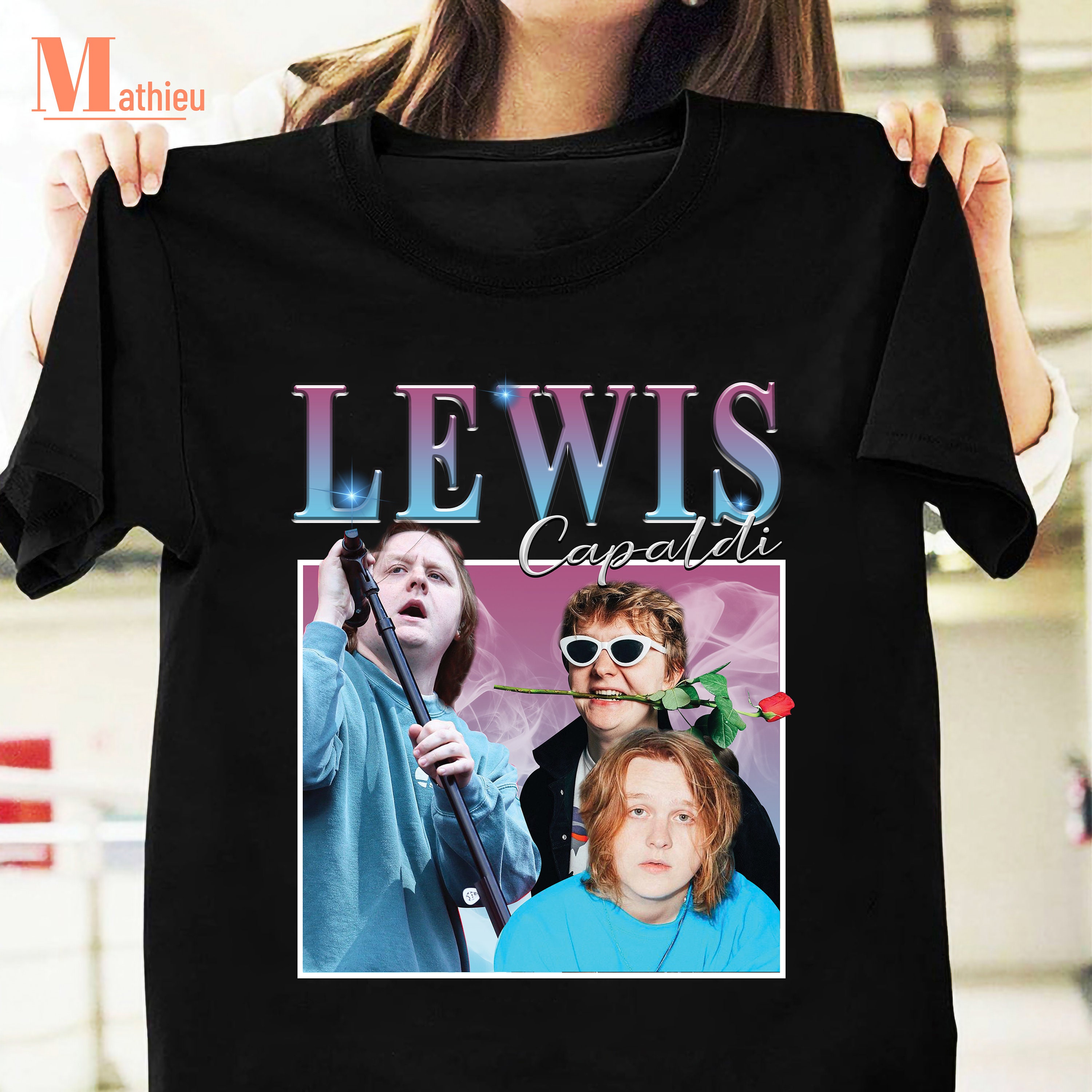 Discover Lewis Capaldi Musik Vintage T-Shirt