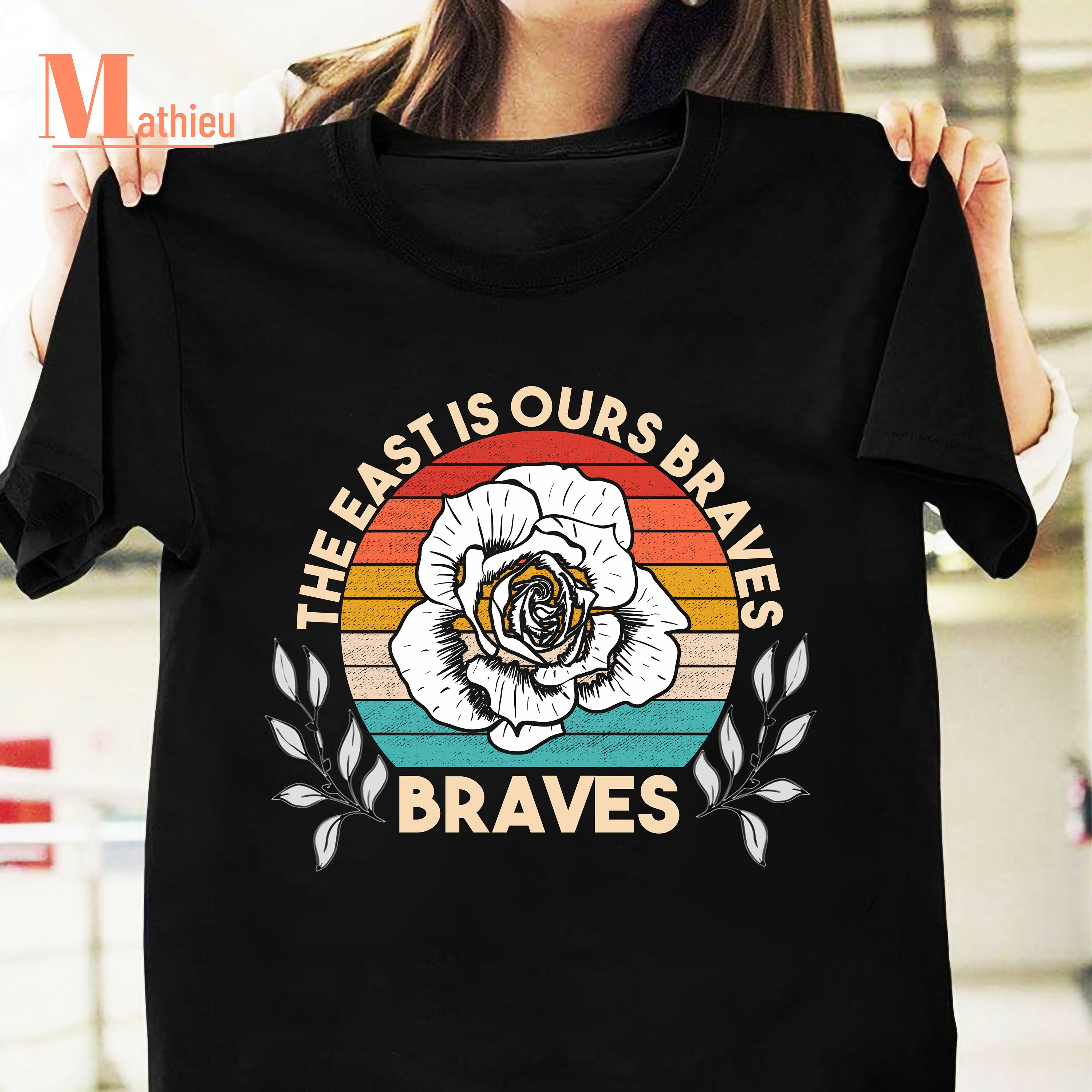 MathieuBerGougnoux The East Is Ours Braves Vintage T-Shirt, Champions Division Shirt, Baseball Lovers Shirt, East Braves Shirt, Baseball Player Shirt