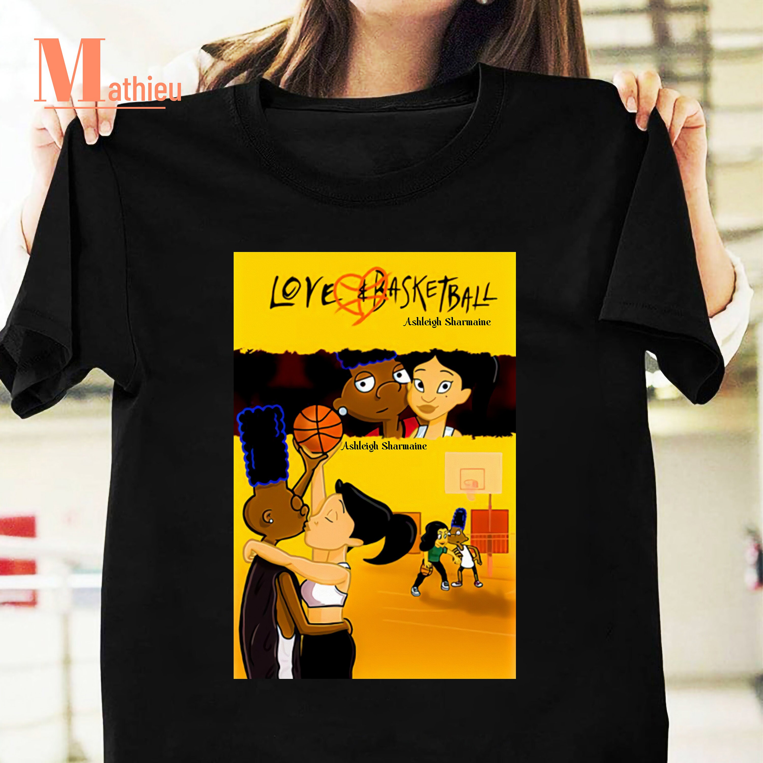 Love and basketball t shirt sales