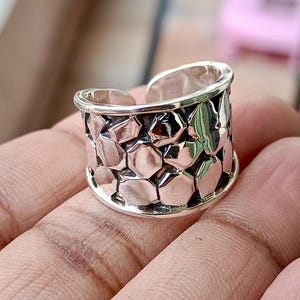 Beautiful Ring, Handmade Ring, 925 Silver Ring, Statement Ring, Adjustable Ring, Ring For Women, Designer Ring, Sterling Silver Ring