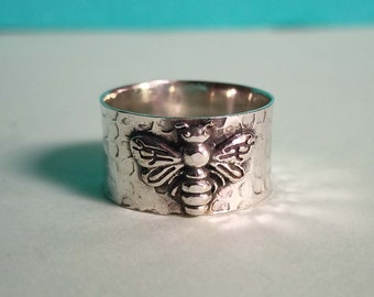 Honey Bee Ring, Beautiful Ring, Handmade Ring, 925 Silver Ring, Designer Ring, Women Ring, Christmas Ring, Band Ring, Boho Ring, Gift Her