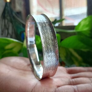 Silver Bangle, Handmade Bangle, Women Bangle, 925 Silver Bangle, Dainty Bangle, Bohemian Bangle, New Design Bangle, Statement Bangle