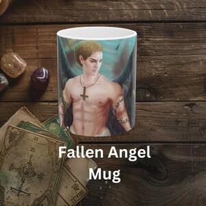 Devilishly Delightful Mug - Unique Devil Design for Coffee Lovers for Tea lovers, gifts, Ceramic Mug, 11oz, Gift for The Goth, drinkware