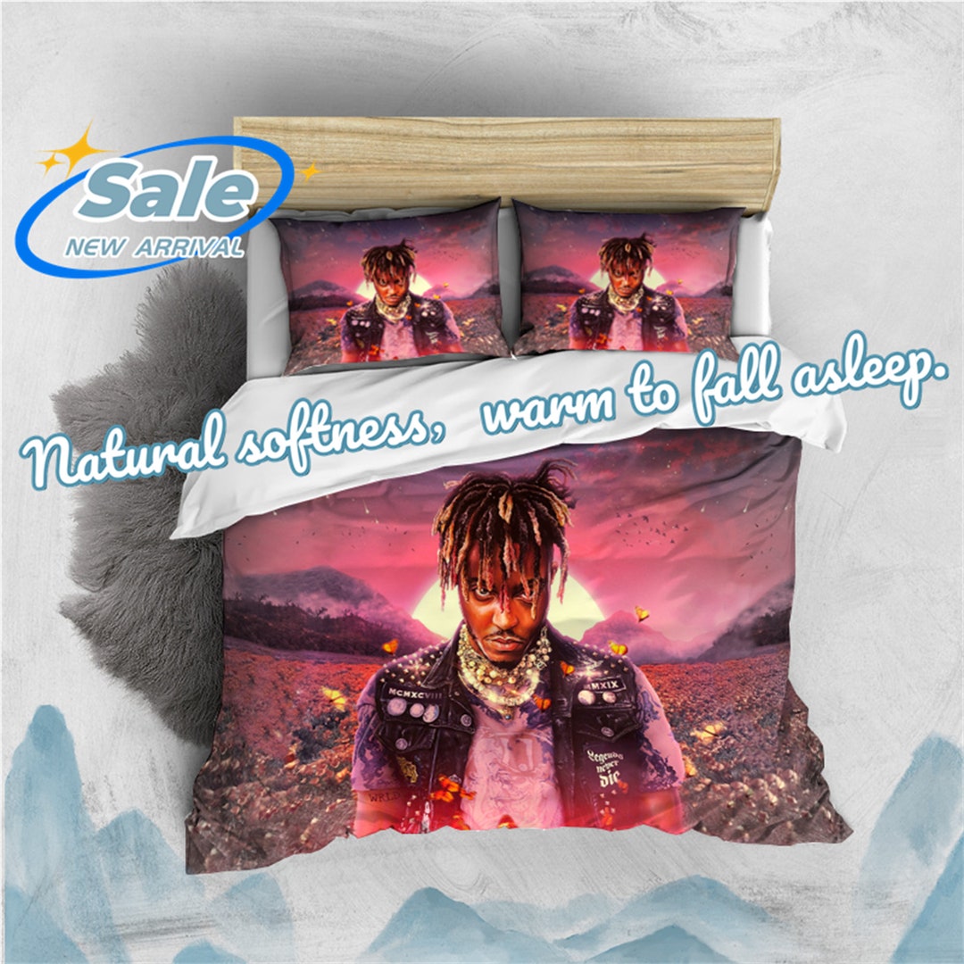 Juice WRLD Quilt Cover Skinfriendly Soft Custom Bedding Etsy