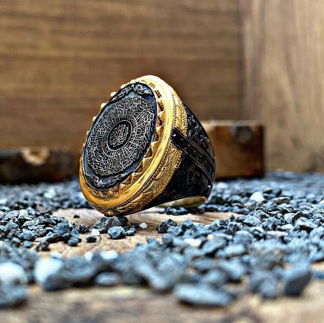 Arabic design best sale ring