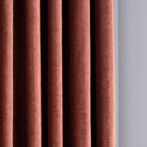 100% Blackout Velvet Curtain Panels, Custom Extra Wide 17 Colors Velvet Drapery Panels For Living Room, Bedroom, Rods and Curtain Tracks